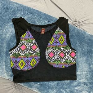 Nina Mesh Crop Top. Size S. Like New!